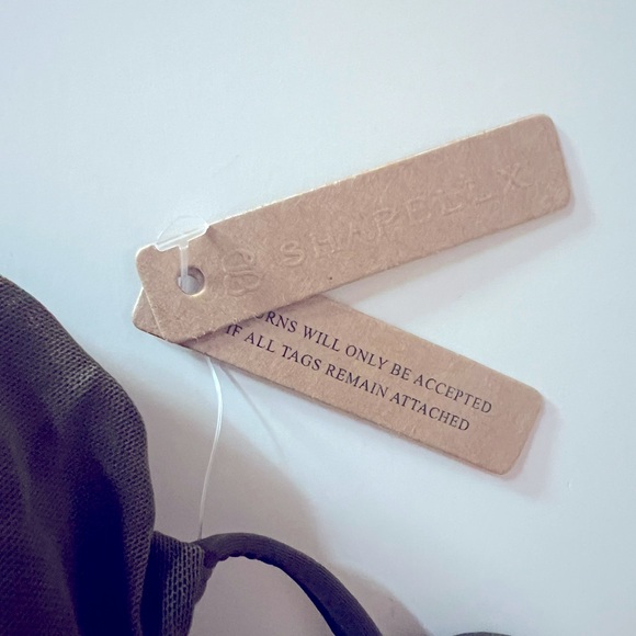 NWT | Shapellx Draped Mesh Shaping Dress (Olive Green) - Picture 6 of 7